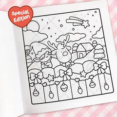 Cozy Christmas: The Cute and Relaxing Festive Colouring Book for Kids and