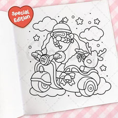 Cozy Christmas: The Cute and Relaxing Festive Colouring Book for Kids and