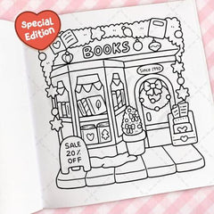 Cozy Christmas: The Cute and Relaxing Festive Colouring Book for Kids and
