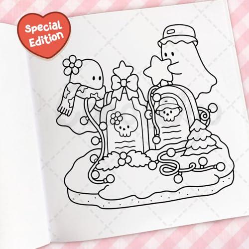 Cozy Christmas: The Cute and Relaxing Festive Colouring Book for Kids and