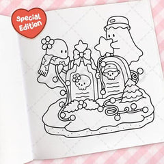 Cozy Christmas: The Cute and Relaxing Festive Colouring Book for Kids and