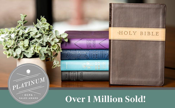 Premium Gift Bible NLT (Red Letter, LeatherLike, Blue)