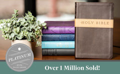 Premium Gift Bible NLT (Red Letter, LeatherLike, Blue)