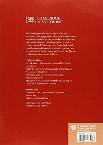 Cambridge Latin Course 1 Student Study Book