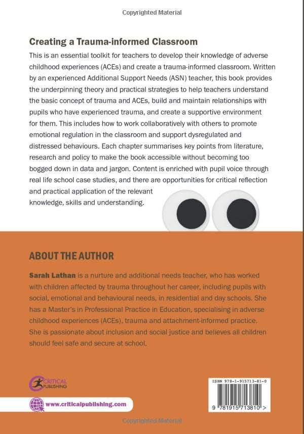 Creating a Trauma-informed Classroom (Critical Teaching)