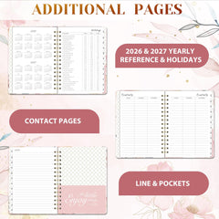 2026 Diary - 2026 A5 Diary Week to View, January 2026 -