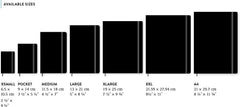 Moleskine - Classic Notebook, Ruled Notebook, Hard Cover and Elastic Closure,