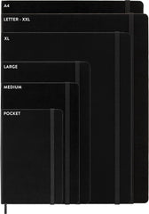 Moleskine - Classic Notebook, Ruled Notebook, Hard Cover and Elastic Closure,