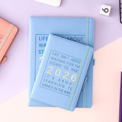Mljtoyo A4 Diary 2026 Day per Page,Productivity Daily Planner from Jan 2026 to