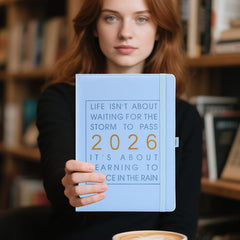 Mljtoyo A4 Diary 2026 Day per Page,Productivity Daily Planner from Jan 2026 to