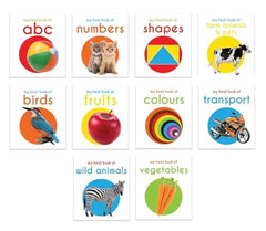 My First Library: Boxset of 10 Board Books for Kids: