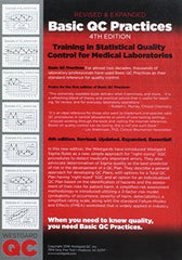 Basic QC Practices: Training in Statistical Quality Control for Medical