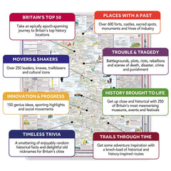 Great British History Map | Historical Map & Guide | Marvellous Maps | History