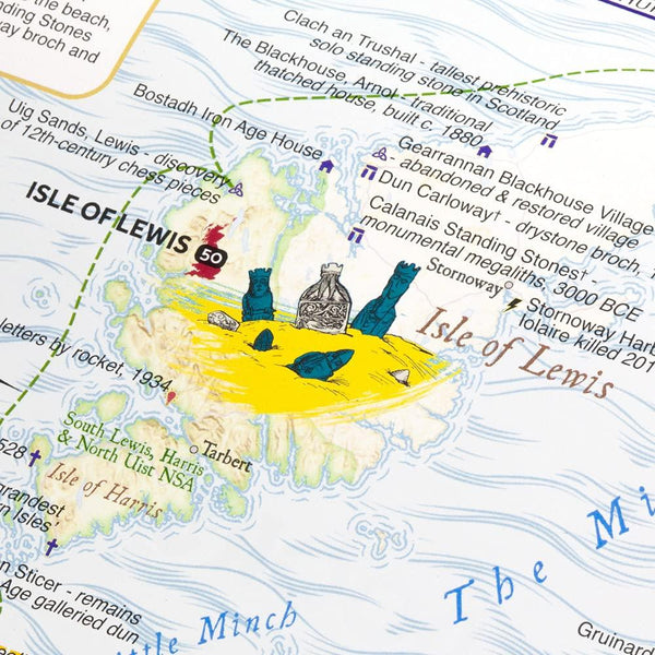 Great British History Map | Historical Map & Guide | Marvellous Maps | History