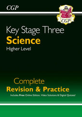KS3 Science Complete Revision & Practice – Higher (includes Online Edition,