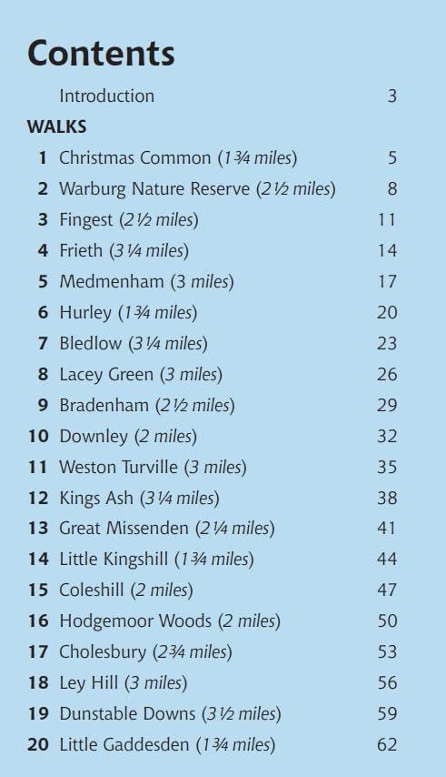 Short Walks in the Chilterns