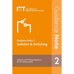 Guidance Note 2: Isolation & Switching (Electrical Regulations)