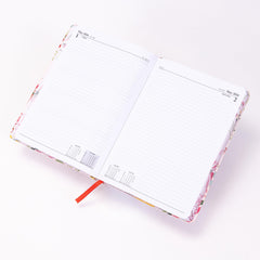 evelay 2026 Diary A5 Day to Page Full Year Planner Desk Hardback Luxury Printed