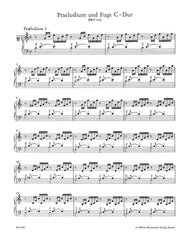Well-Tempered Clavier I:48 Preludes and Fugues BWV 846-869 for Keyboard (Piano)