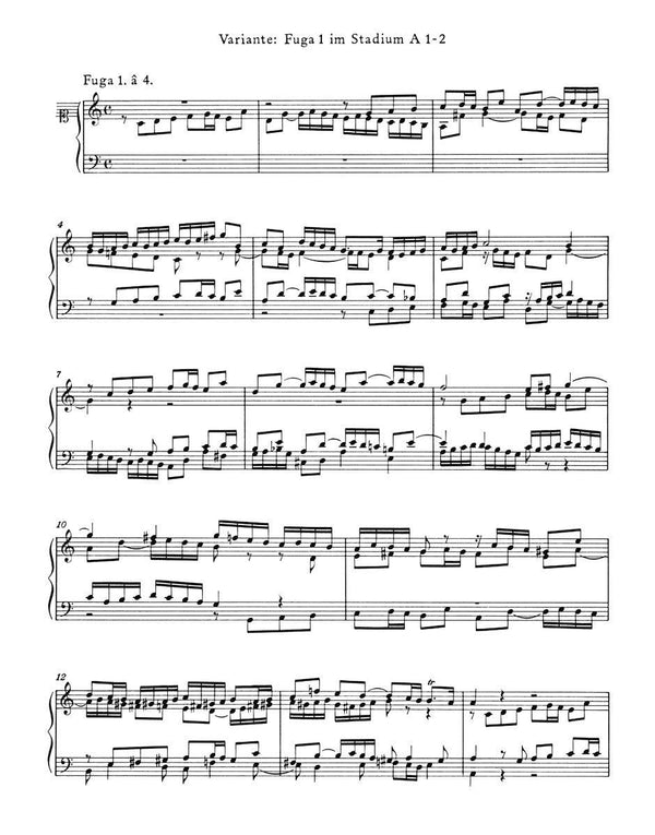 Well-Tempered Clavier I:48 Preludes and Fugues BWV 846-869 for Keyboard (Piano)