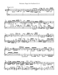 Well-Tempered Clavier I:48 Preludes and Fugues BWV 846-869 for Keyboard (Piano)