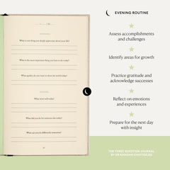 Intelligent Change The Three Question Journal by Dr. Rangan Chatterjee