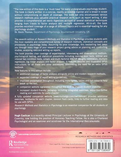Research Methods and Statistics in Psychology