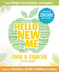 Hello New Me: A Daily Food and Exercise Journal to Help You Become the Best
