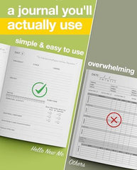 Hello New Me: A Daily Food and Exercise Journal to Help You Become the Best