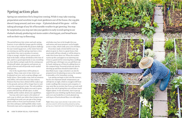 RHS Grow Your Own Veg Through the Year: 365 Days of Homegrown Vegetables & Herbs
