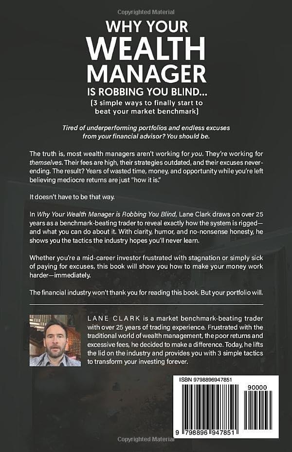 Why Your Wealth Manager is Robbing You Blind (3 simple ways to finally start to