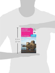 Loch Alsh, Glen Shiel & Loch Hourn Map | Glen Kingie | Ordnance Survey | OS