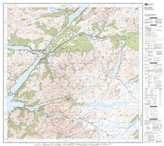 Ben Nevis Map | Fort William & Glen Coe | Ordnance Survey | OS Landranger Map