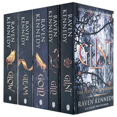 The Plated Prisoner Series 5 Books Collection Set by Raven Kennedy (Gild,