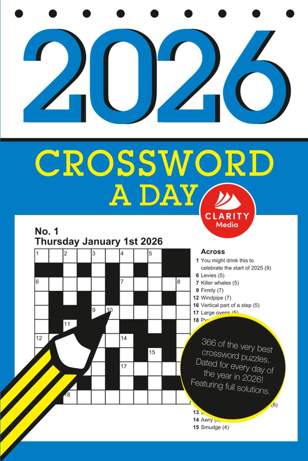 Crossword a Day 2026: 366 of the very best crossword puzzles