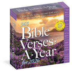 365 Bible Verses-A-Year Page-A-Day® Calendar 2026 *Box Damaged*