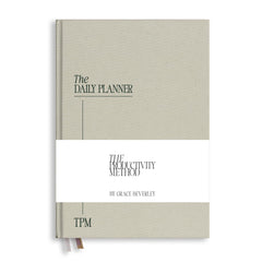 Hardback Productivity Planner - Daily planner for organisation,