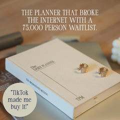 Hardback Productivity Planner - Daily planner for organisation,