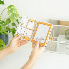Grupo Erik Sticky Notes Set - Snoopy Stationery | 6 Notepads In Different