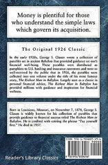 The Richest Man in Babylon - The Original 1926 Classic (Reader's Library