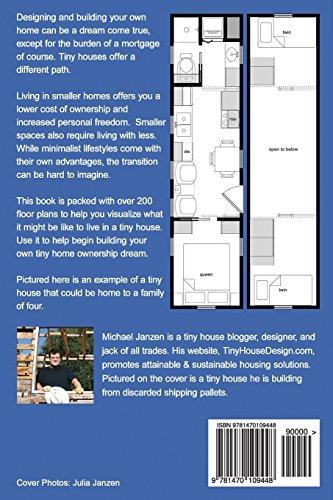 Tiny House Floor Plans: Over 200 Interior Designs for Tiny Houses: Volume 1