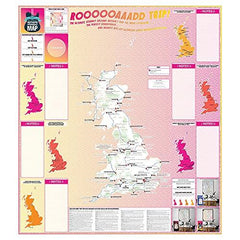Great British Music Map | Music Map & Guide | Marvellous Maps | Music Gifts |