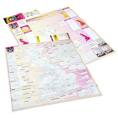 Great British Music Map | Music Map & Guide | Marvellous Maps | Music Gifts |