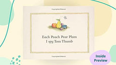 Each Peach Pear Plum: The classic 'I spy' picture book