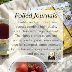 Angela Harding: Fishing Otter (Foiled Journal) (Flame Tree Notebooks)