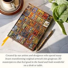 Angela Harding: Fishing Otter (Foiled Journal) (Flame Tree Notebooks)