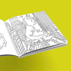 Goofy Guineas: A comical guinea pig colouring book!: