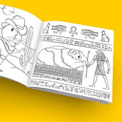 Goofy Guineas: A comical guinea pig colouring book!: