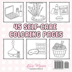 Self Care Bold and Easy Coloring Book