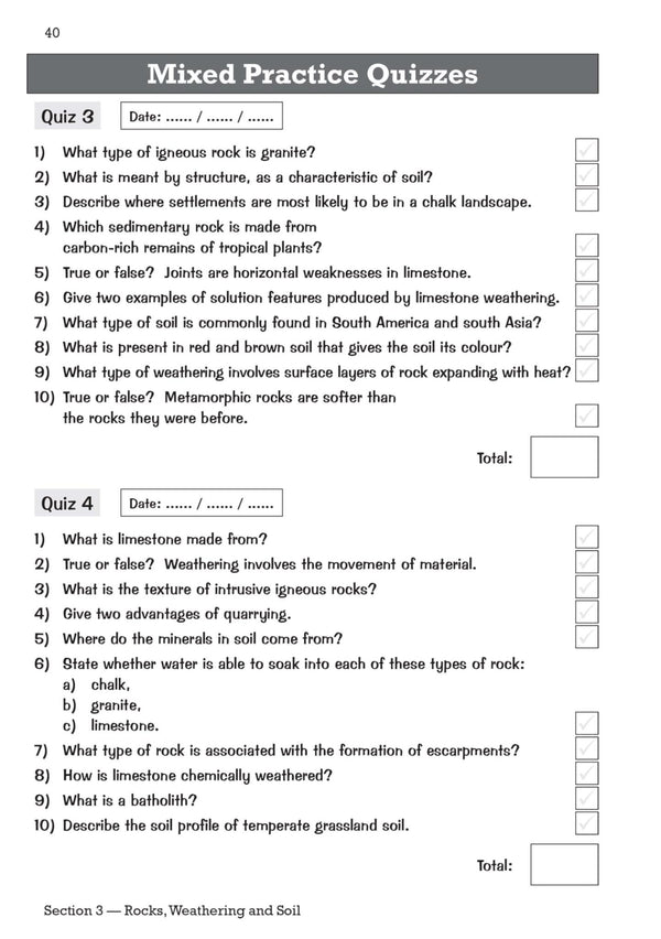 KS3 Geography Knowledge Retriever: for Years 7, 8 and 9